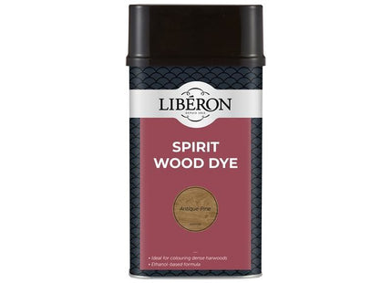 Liberon Spirit Wood Dye Antique Pine 1 litre Liberon - RockBottom Northampton