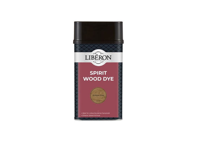 Liberon Spirit Wood Dye Antique Pine 1 litre Liberon - RockBottom Northampton