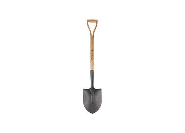 Kent & Stowe Carbon Steel Round Nosed Shovel, FSC® Kent & Stowe - RockBottom Northampton