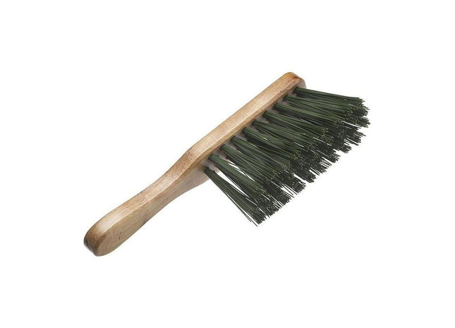 Faithfull Stiff Green PVC Hand Brush 275mm (11in) Faithfull - RockBottom Northampton