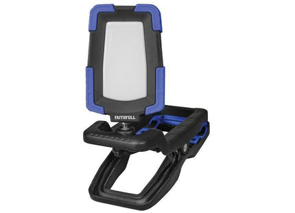 Faithfull Power Plus Rechargeable Clip Light 10W Faithfull Power Plus - RockBottom Northampton