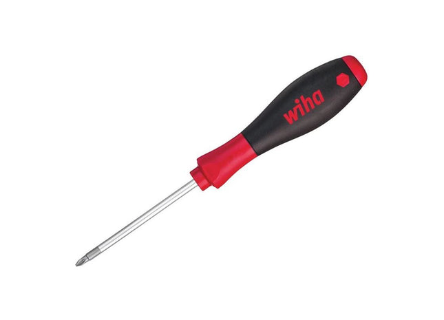 Wiha SoftFinish® Screwdriver Pozidriv PZ1 x 80mm Wiha - RockBottom Northampton