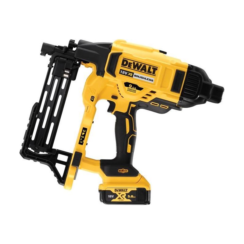 Dewalt Power Tools DCFS950P2 Brushless XR Fencing Stapler 18V 2 x 5.0Ah Li-ion DeWALT Power Tools - RockBottom Northampton