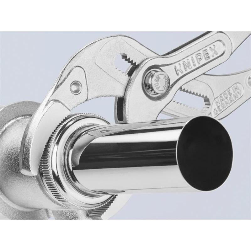 Knipex Plastic Pipe Grip Pliers Chrome 250mm Knipex - RockBottom Northampton