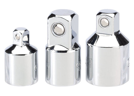 Draper Socket Converter Set, Polished Chrome (3 Piece) 16806 Draper - Town Tools 