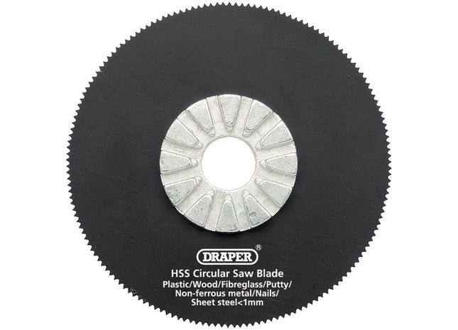 Draper HSS Circular Saw Blade, 63mm Diameter, 18tpi 26073 Draper - Town Tools 