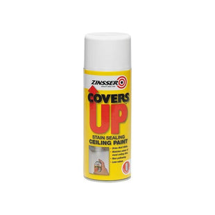 Zinsser CoversUp™ Aerosol White 400ml Zinsser - RockBottom Northampton