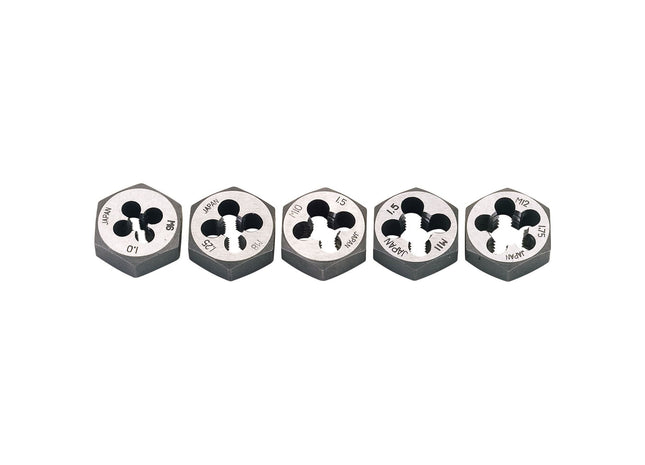 Draper Metric Hexagon Die Nut Set (5 Piece) 79198 Draper - Town Tools 