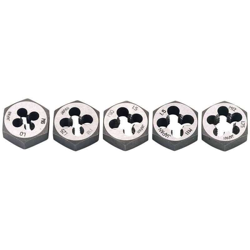 Draper Metric Hexagon Die Nut Set (5 Piece) 79198 Draper - Town Tools 