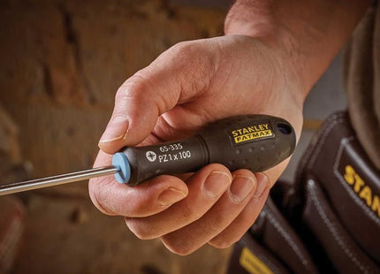 Stanley® Hand Tools FatMax® Screwdriver Pozidriv Tip PZ1 x 100mm STANLEY® Hand Tools - RockBottom Nothampton