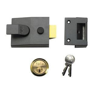 Yale Locks P88 Standard Nightlatch 60mm Backset DMG Finish Visi Yale Locks - RockBottom Northampton