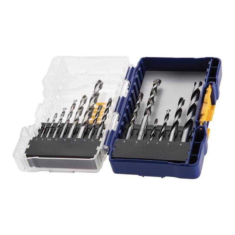 Irwin® HSS Pro Combination Drilling Set, 15 Piece IRWIN® - RockBottom Northampton