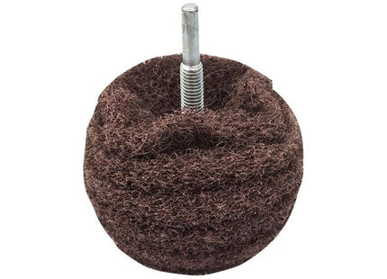 Flexipads World Class Scruff Ball 75mm / 3in Brown Coarse Flexipads World Class - RockBottom Northampton