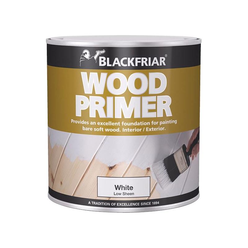 Blackfriar Wood Primer White 1 litre Blackfriar - RockBottom Northampton