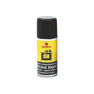 Hotspot Spray Stove Paint Matt Black 450ml Hotspot - RockBottom Northampton