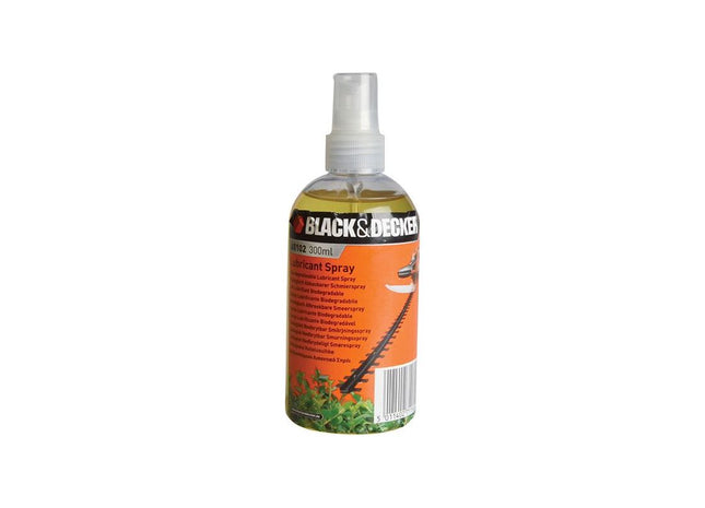 Black + Decker A6102 Hedge Trimmer Oil Spray 300ml BLACK + DECKER - RockBottom Northampton