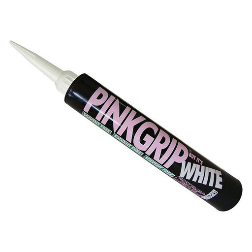 Everbuild Sika Pinkgrip Solvent-Free White 380ml Everbuild Sika - RockBottom Northamptin