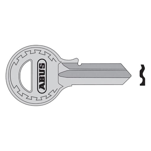 Abus Mechanical T84/40 40mm Left Hand Key Blank 08682 ABUS Mechanical - RockBottom Northampton 