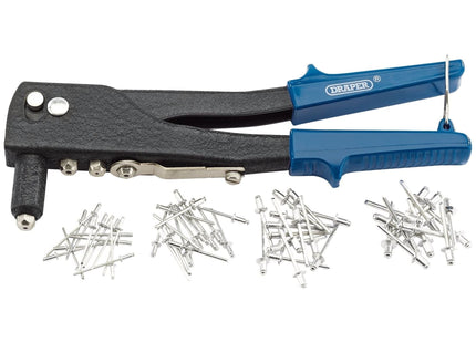 Draper Hand Riveter Kit for Aluminium Rivets 27847 Draper - Town Tools 