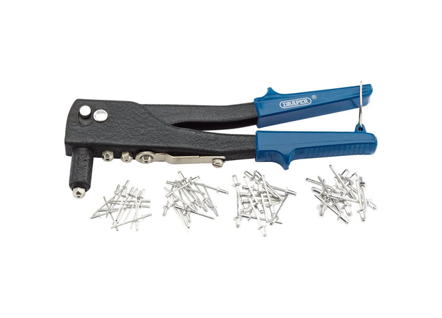 Draper Hand Riveter Kit for Aluminium Rivets 27847 Draper - Town Tools 
