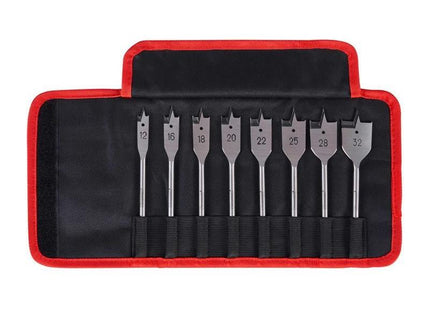 Starrett Flat Wood Drill Bit Set, 8 Piece Starrett - RockBottom Nothampton