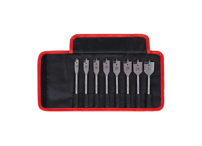 Starrett Flat Wood Drill Bit Set, 8 Piece Starrett - RockBottom Nothampton