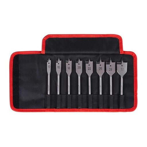 Starrett Flat Wood Drill Bit Set, 8 Piece Starrett - RockBottom Nothampton
