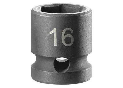 Facom 6-Point Stubby Impact Socket 1/2in Drive 16mm Facom - RockBottom Northampton