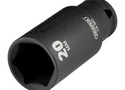 Draper Draper HI-TORQ Metric Deep Impact Socket, 3/8" Sq. Dr., 20mm Draper - Town Tools