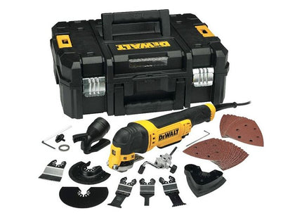 Dewalt Power Tools DWE315KT Multi-Tool Quick Change Kit & TSTAK 300W 240V DeWALT Power Tools - RockBottom Northampton