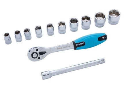 Bluespot Tools 3/8in Drive Socket Set of 12 BlueSpot Tools - RockBottom Northampton