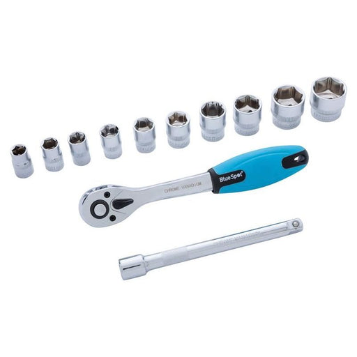 Bluespot Tools 3/8in Drive Socket Set of 12 BlueSpot Tools - RockBottom Northampton