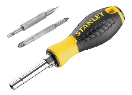 Stanley® Hand Tools 6-Way Screwdriver Carded STANLEY® Hand Tools - RockBottom Nothampton