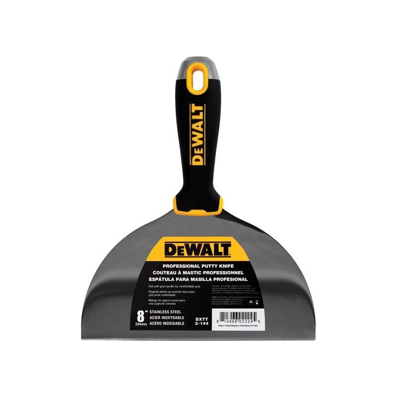 Dewalt Drywall Hammer End Jointing/Filling Knife 200mm (8in) DEWALT Drywall - RockBottom Northampton