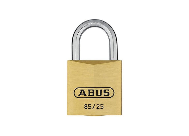 Abus Mechanical 85/25mm Brass Padlock ABUS Mechanical - RockBottom Northampton 