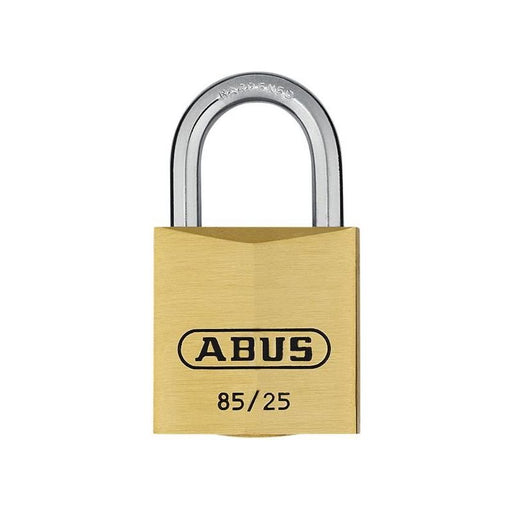 Abus Mechanical 85/25mm Brass Padlock ABUS Mechanical - RockBottom Northampton 