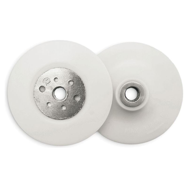 Flexipads World Class Angle Grinder Pad White 115mm (4.5in) M14 Flexipads World Class - RockBottom Northampton
