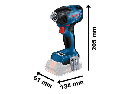 Bosch GDS 18V-210 C Professional 1/2in Impact Wrench 18V Bare Unit Bosch - RockBottom Northampton