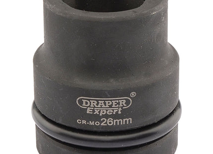Draper Expert HI-TORQ 6 Point Impact Socket, 1" Sq. Dr., 26mm 05107 Draper - Town Tools 