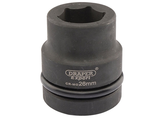 Draper Expert HI-TORQ 6 Point Impact Socket, 1" Sq. Dr., 26mm 05107 Draper - Town Tools 