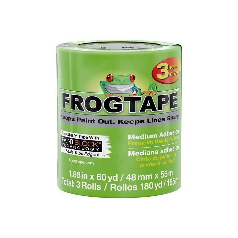 Shurtape FrogTape® Multi-Surface Masking Tape 48mm x 55m (3 Pack) Shurtape - RockBottom Nothampton