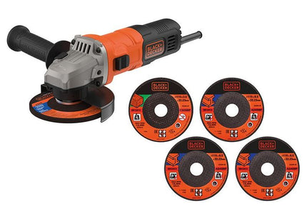 Black + Decker BEG010A5 Heritage Grinder 115mm 710W 240V BLACK + DECKER - RockBottom Northampton