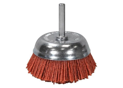 Faithfull Nylon Cup Brush 65mm x 6mm Shank Faithfull - RockBottom Northampton