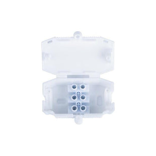 Dencon 3 Pole Connector Box 10A White Dencon - RockBottom Northampton