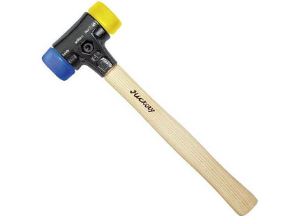 Wiha Soft-Face Safety Hammer Hickory Handle 620g Wiha - RockBottom Northampton