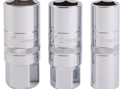 Draper Spark Plug Socket Set, 1/2" Sq. Dr. (3 Piece) 16784 Draper - Town Tools 