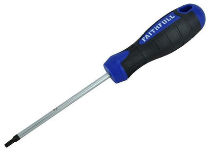 Faithfull Screwdriver Star (TORX) Tip TX25 x 100mm Faithfull - RockBottom Northampton