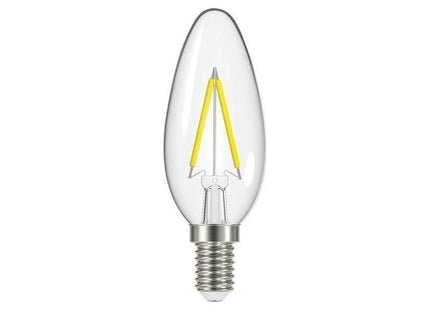 Energizer® LED SES (E14) Candle Filament Dimmable Bulb, Warm White 470 lm 4.8W Energizer® - RockBottom Northamptin