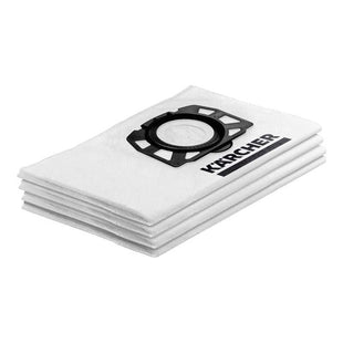 Karcher KFI 357 Fleece Filter Bags (Pack 4) Karcher - RockBottom Northampton