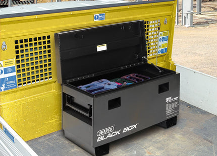 Draper Black Box Contractor's Secure Storage Box - 915 x 470 x 590mm 05543 Draper - Town Tools 